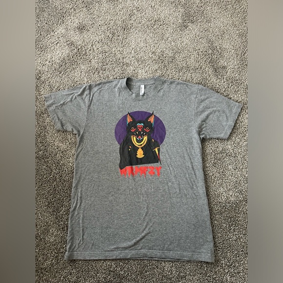 WRMFZY Men’s Grey T-Shirt Size Large - Picture 1 of 4